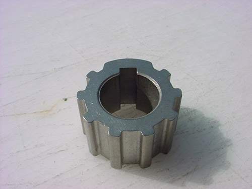 Impeller insert for marine equipment