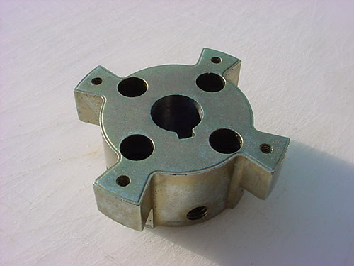 Plated torque drive couplings male